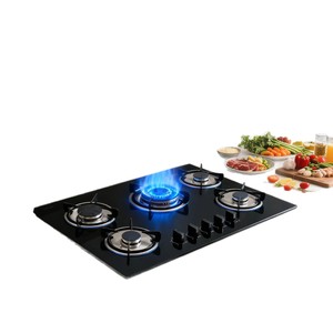 <span class=keywords><strong>Estufa</strong></span> de gas de 5 quemadores <span class=keywords><strong>Panel</strong></span> de vidrio templado Clase a Eficiencia energética Hogar Cocina múltiple Cocina integrada - Product Image 3
