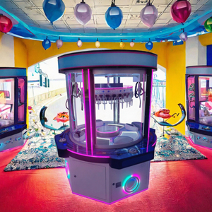 Máquina de Grúa de Juego Operada con Monedas para 4 Jugadores, Gabinete de Arcade de Redención de Premios de Acrílico y Metal para Centro de Juegos y Centro Comercial - Product Image 2