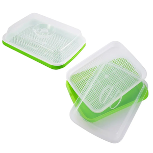 Plateau microvert de semis de pépinière de plantation hydroponique d'arachide de haricot de <span class=keywords><strong>germination</strong></span> pour la <span class=keywords><strong>plaque</strong></span> de <span class=keywords><strong>germination</strong></span> de culture sans sol - Product Image 6