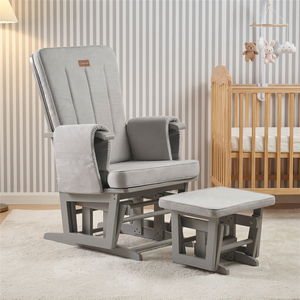 Sillón Mecedora Modular Ecológico de Diseño Moderno con Madera Curvada y Goma, Otomana Deslizante para Hogar, Oficina, Sala de Estar, OEM, ODM - Product Image 1