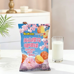 Collation diététique sans graisses trans, faible en calories, saveur Sakura, boule <span class=keywords><strong>pop</strong></span>, <span class=keywords><strong>nutrition</strong></span>, qualité fraîche, emballage personnalisable - Product Image 3