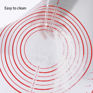 Venda quente Antiderrapante Silicone Pastelaria Mat Extra Grande Fibra De Vidro Mat Knetmatte Multi Tamanho Cozinha Amassar Esteira De Cozimento - Product Image 3