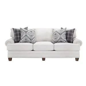 OEM French Provincial Fabric Gepolstertes 3-Sitzer-Sofa.