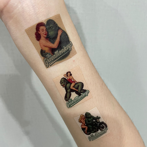 Adesivi per Tatuaggi Temporanei Realistici di Alta Qualità, Design Sexy e alla Moda per Viso e Corpo - Product Image 5