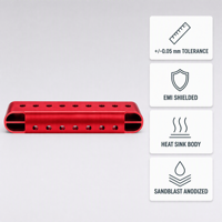 Pièces usinées CNC en alliage d'aluminium, usinage de précision sur mesure, composants en aluminium, profil d'extrusion, fabrication OEM directe d'usine