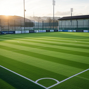 Chất lượng tốt cảnh quan tổng hợp <span class=keywords><strong>Turf</strong></span> ngoài trời UV kháng cảm ứng cảm giác tốt màu xanh lá cây vườn cỏ nhân tạo - Product Image 5