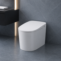 Système de toilette intelligent, bidet électrique intelligent avec capteur de chasse d'eau automatique, siège chauffant et télécommande