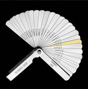 Jauges de remplissage, jauge d'épaisseur métrique, outil d'épaisseur de jauge métallique utilisé pour mesurer la taille de l'écart et la taille de la fente - Product Image 6