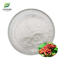 Extrait de fruit d'Evodia Rutaecarpa de qualité supérieure, naturel, fourni par l'usine, Rutaecarpine 98% en poudre, CAS 84-26-4, poudre blanche