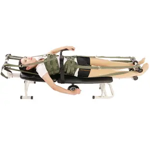 Factory direct sales of high-quality manual lumbar and cervical spine treatment rehabilitation massage traction bed