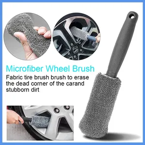 Car Wash Accessories Kit 9pcs Washing Sponge Coral <b>Towel</b> Wheel Brush Car Cleaning Tools <b>Set</b> Kit - Product Image 4