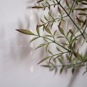 <span class=keywords><strong>Nandina</strong></span> bambú flores artificiales flores no reales <span class=keywords><strong>flor</strong></span> interior boda decoración hogar Decore artículo ornamento para ajustes interiores - Product Image 4