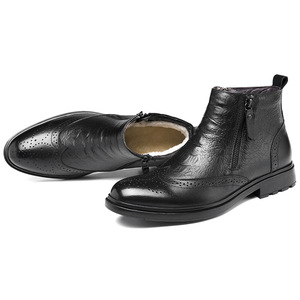 <span class=keywords><strong>Stivali</strong></span> in Pelle da <span class=keywords><strong>Uomo</strong></span> per Business <span class=keywords><strong>con</strong></span> <span class=keywords><strong>Cerniera</strong></span> a Metà Polpaccio, <span class=keywords><strong>Stivali</strong></span> Casual Invernali in Pelle, <span class=keywords><strong>Stivali</strong></span> Caldi in Pelle da <span class=keywords><strong>Uomo</strong></span> - Product Image 2