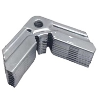 Coin d'angle pour conduit TDF pour système de ventilation CVC, fourni par l'usine, coin de raccord de conduit robuste