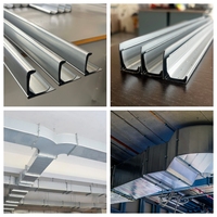 Ligne de production automatique de conduits d'air, machine de fabrication de conduits rectangulaires HVAC pour système de ventilation