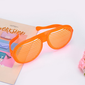 Colorful Carnival Fans Makeup Balls and Levi Props Halloween <strong>Party</strong> <strong>Glasses</strong> Plastic Customizable Minimum Order 100pcs - Product Image 4