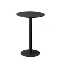 Table de bar ronde simple et stable de style moderne nouveau design utilisée pour bar pub café cuisine salle à boire café thé