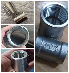 Chính xác thép không gỉ chủ đề nội bộ thẳng Công Đoàn tùy chỉnh khi cần thiết - Product Image 6