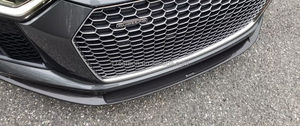 Lèvre avant en fibre de carbone sèche complète, style V, 3K twill brillant pour <span class=keywords><strong>Audi</strong></span> <span class=keywords><strong>R8</strong></span> <span class=keywords><strong>V10</strong></span> 2017+ - Product Image 5