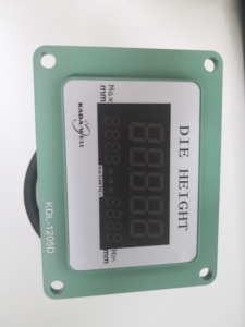 Kadawell Innovador indicador de altura de troquel electrónico patentado por la prensa eléctrica Indicador de altura de cierre de alta precisión - Product Image 6