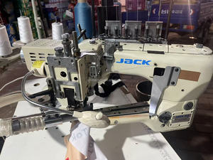 Máquina de brazo de alimentación de 6 hilos Jack8740C 4 agujas de segunda <span class=keywords><strong>mano</strong></span>, costuras de costura para lencerí<span class=keywords><strong>a</strong></span>, trajes de baño, trajes de neopreno, ropa deportiva - Product Image 2