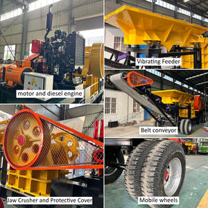 Trituradora de Mandíbulas Móvil Diésel Nueva en Venta, para Minería, Trituración de Rocas, Trituración de Granito, Trituración de Residuos de Construcción - Product Image 4