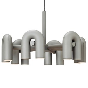 Modern U Shape Chandelier LED Pendant Light For Living Room Bedroom Home Decor Design - Product Image 5