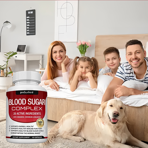 Complément alimentaire en capsules de soutien sanguin à base d'herbes naturelles de qualité supérieure, directement de l'usine, pour adultes, pour des niveaux de glycémie sains - Product Image 4