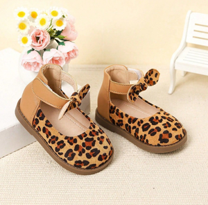Nuevo Diseño de Zapatos de Vestir para Niña con Lazo de Leopardo - Product Image 2