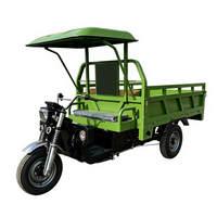 Tricycle électrique écologique Xinhaoze 4000W 60V, vitesse 50 km/h, autonomie 90 km, charge utile 300-400 kg, carrosserie ouverte, directement de l'usine chinoise