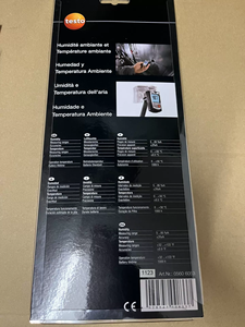 Termohigrómetro de Alto Rendimiento Testo Serie 605-H1/605-H2/605i-Compact, Termohigrómetro Térmico OEM con 1 Año de Garantía - Product Image 1