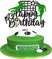 Anpassbare Farbe Größe Muster Fußball-Thema Kuchendekoration für Geburtstagsfeiern Spielpartys für Dessertläden zum Verkauf