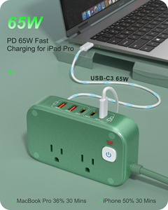 Sản phẩm mới 7-in-1 <span class=keywords><strong>USB</strong></span> Trạm Sạc với 2AC cửa hàng 5USB cổng sạc nhanh sạc <span class=keywords><strong>Hub</strong></span> - Product Image 4