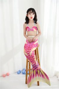 JW-1213 Ensemble Bikini Robe <span class=keywords><strong>de</strong></span> Princesse pour Enfants <span class=keywords><strong>Maillot</strong></span> <span class=keywords><strong>de</strong></span> <span class=keywords><strong>Bain</strong></span> <span class=keywords><strong>de</strong></span> Spectacle <span class=keywords><strong>Queue</strong></span> <span class=keywords><strong>de</strong></span> Poisson Sirène - Product Image 4