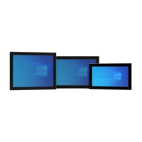 DIT Panel sentuh industri, 12.1 "13.3" 1280 "h-dmi Monitor 800 * 400nit dengan USB VESA pengontrol solusi terpasang di dinding