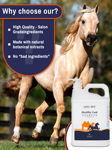 Shampoo per cavalli con cura e pulizia profonda e frizzante, sicuro per raffreddare la pelle sensibile e rinfrescare il <span class=keywords><strong>lavaggio</strong></span> dei cavalli - Product Image 4