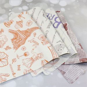 Papier d'emballage alimentaire ciré pour burgers et sandwichs - Product Image 1