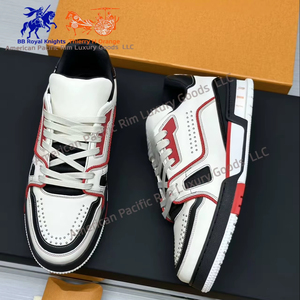 Zapatillas Deportivas Casuales de Cuero Genuino, Zapatillas de Baloncesto Unisex de Alta Calidad, Zapatillas de Skateboard para Hombre, Estilo para Caminar - Product Image 3