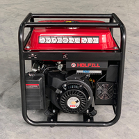 Générateur de soudage professionnel 2 en 1 à moteur essence, machine à souder à l'arc DC MMA 200A avec alimentation auxiliaire de 4,2 KW