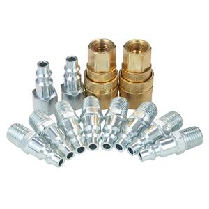 Dingyi 12-Piece American-Style Pneumatic Fittings Set Copper and Iron Combination <b>Quick</b> Coupler Air Fitting - Product Image 3