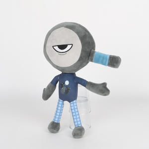 HECION Nouveauté Peluche Dandy Bleu-Gris <span class=keywords><strong>Ping</strong></span>-<span class=keywords><strong>Pong</strong></span> et Rouge <span class=keywords><strong>Ping</strong></span>-<span class=keywords><strong>Pong</strong></span> Jouet Anime Game Merchandise Poupée - Product Image 5