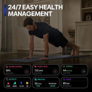Zeblaze <span class=keywords><strong>Stratos</strong></span> <span class=keywords><strong>3</strong></span> Pro GPS Wearable Device Smartwatch Hombre AMOLED BT Call Stress Track Outdoor Sport Smart Watch pour hommes femmes - Product Image 4