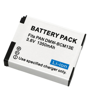 แบตเตอรี่ DMW-BCM13E 1350mAh สำหรับกล้อง Panasonic LUMIX DMC-FT5 DMC-TZ40 ซีรีส์ ได้รับการรับรองมาตรฐาน CE RoHS ขายส่งจำนวนมาก ความจุสูง - Product Image 1
