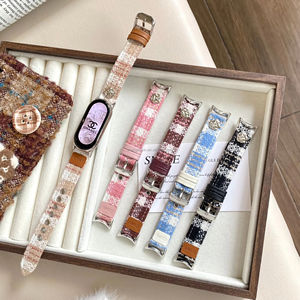 Pour Xiaomi Band8 9pro fermoir en laine bande camélia bracelet de montre pour <span class=keywords><strong>Xiaomi8</strong></span> 9pro bracelet de montre Bracelet Bracelet brassard - Product Image 2