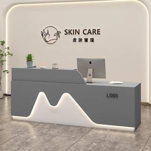 Meilleure Vente : Ensemble de Comptoirs de Réception Blancs Modernes pour Bureau, Salon de Beauté et Espaces Professionnels - Product Image 4
