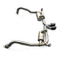 Sistema de Escape Valvetronic Catback para Porsche BoxsterS Cayman S 981 2.7L 3.4L 3.8L 2012-2016, Silenciador de Alto Rendimiento SS304