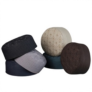 Gorros de Oración Musulmanes al por Mayor, Gorros Kufi para Hombre, Gorros Namaz Transpirables para Hombre, Gorro Kufi Musulmán, Gorros Kufi para Hombre - Product Image 5