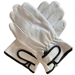 Gants de travail populaires en cuir de vachette pleine fleur pour jardinage, robustes, avec logo personnalisé, pour la sécurité et les activités extérieures - Product Image 1