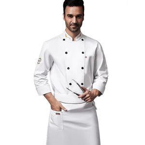 <span class=keywords><strong>Giacca</strong></span> <span class=keywords><strong>da</strong></span> Chef di Alta Qualità, Uniforme <span class=keywords><strong>da</strong></span> Cuoco per Hotel e Ristoranti, per Uomo e Donna - Product Image 3