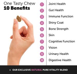 10 in 1 multivitaminico per cani-vitamine e integratori per cani-glucosamina per animali domestici-salute e cuore dei cani - Product Image 5